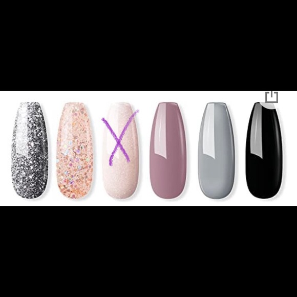 Brand New Dip Powder- Set of 5 - Picture 1 of 5